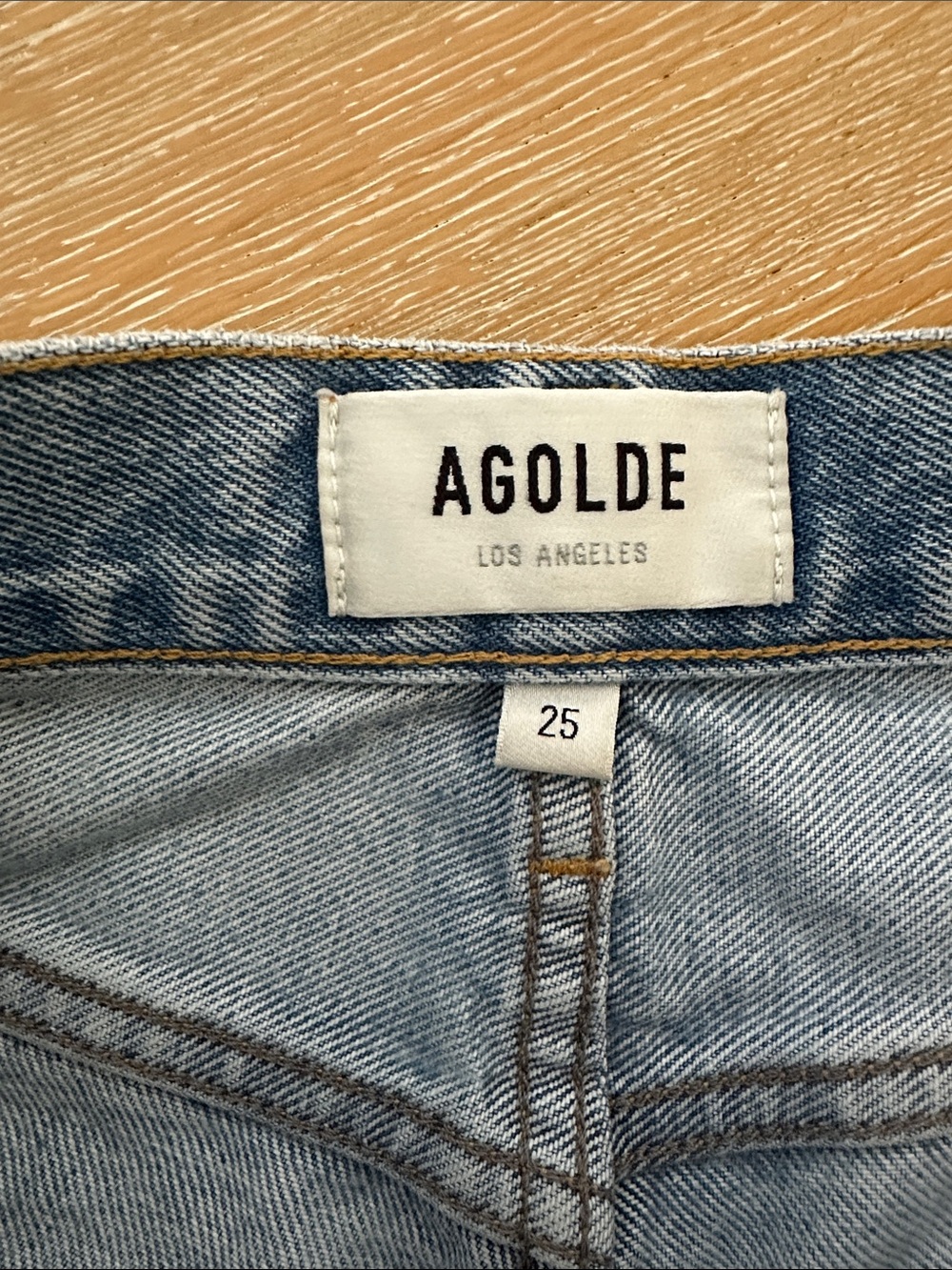Agolde Parker Long Shorts Swapmeet - Picture 5 of 7